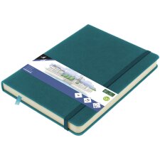 kangaro Skizzenbuch 80 Blatt DIN A5 dark turquoise