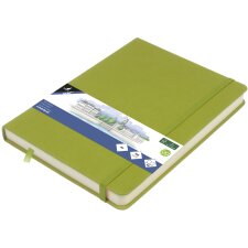 kangaro Skizzenbuch 80 Blatt DIN A6 lime green