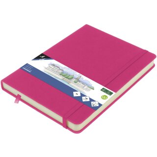 kangaro Skizzenbuch 80 Blatt DIN A6 hot pink