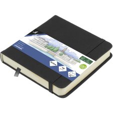 kangaro Skizzenbuch 80 Blatt 120 x 120 mm schwarz
