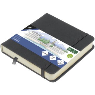 kangaro Skizzenbuch 80 Blatt 120 x 120 mm cold grey
