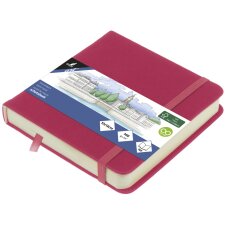 kangaro Skizzenbuch 80 Blatt 120 x 120 mm ruby