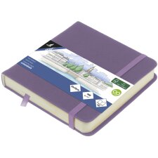 kangaro Skizzenbuch 80 Blatt 120 x 120 mm heather purple