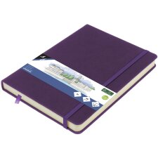 kangaro Skizzenbuch 80 Blatt DIN A4 purple heart