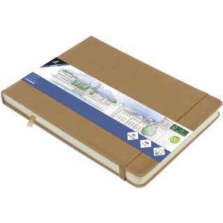 kangaro Skizzenbuch 80 Blatt DIN A5 quer taupe
