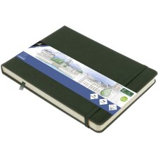 kangaro Skizzenbuch 80 Blatt DIN A5 quer forest green