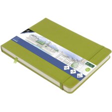 kangaro Skizzenbuch 80 Blatt DIN A5 quer lime green