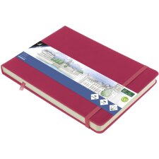 kangaro Skizzenbuch 80 Blatt DIN A5 quer ruby