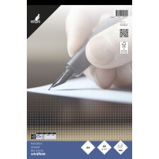 kangaro Notizblock DIN A4 kariert 100 Blatt