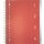kangaro Collegeblock 4in1 DIN A4 100 Blatt liniert rot