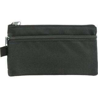 kangaro Schlamper-Etui eckig schwarz
