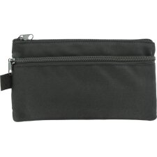 kangaro Schlamper-Etui eckig schwarz