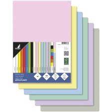 kangaro Multifunktionspapier DIN A4 120 g/qm Pastell 100...