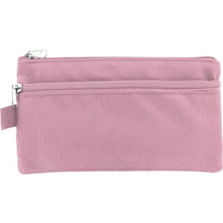 Kangaro Schlamper-Etui eckig pastellrosa