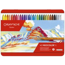 CARAN DACHE Wachsmalstift NEOCOLOR I 40er Etui