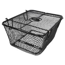 FISCHER Fahrrad-Gepäckträgerkorb PLUS Safe schwarz