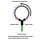 Bradas Bewässerungsring mit Ventilen 1/2" 1,5 m