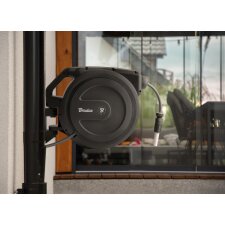 Bradas Automatik-Schlauchaufroller-Set WHITE LINE...