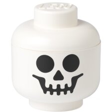 LEGO Aufbewahrungskopf STORAGE HEAD SKELETON L 8,5 Liter...