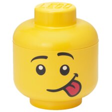 LEGO Mini-Aufbewahrungskopf STORAGE HEAD SILLY 360 ml gelb
