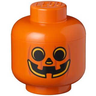 LEGO Mini-Aufbewahrungskopf STORAGE HEAD PUMPKIN 360 ml orange
