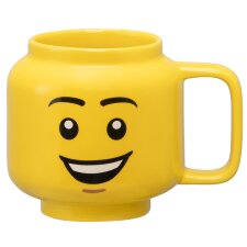 LEGO Kaffeetasse HAPPY BOY 255 ml gelb im Karton aus Keramik