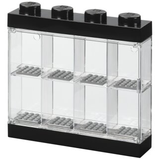 LEGO Minifiguren-Schaukasten DISPLAY CASE 8 schwarz