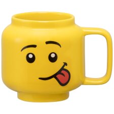 LEGO Kaffeetasse SILLY 530 ml gelb im Karton aus Keramik
