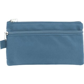 Kangaro Schlamper-Etui eckig blau