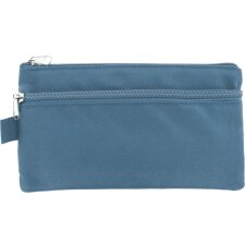Kangaro Schlamper-Etui eckig blau