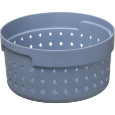 NHG Aufbewahrungskorb SEOUL ROUND ORGANIZER S PP blau