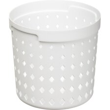 NHG Aufbewahrungskorb SEOUL ROUND ORGANIZER L PP weiß