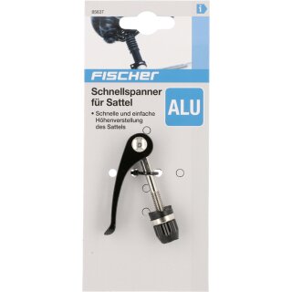 FISCHER Fahrrad-Sattelschnellspanner schwarz