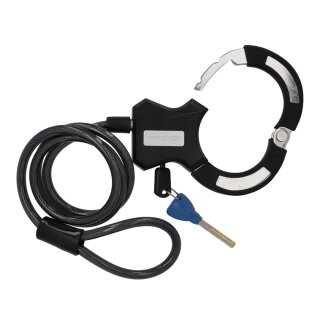 FISCHER Kabel-Fahrradschloss mit Schelle Länge: 1.200 mm