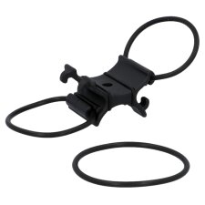 FISCHER Fahrrad-Universal-Pumpenhalterung schwarz aus...