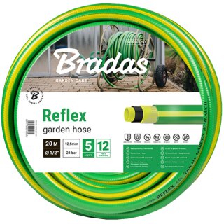 Bradas Gartenschlauch REFLEX 1/2" grün/gelb 50 m