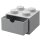 LEGO Schubladenbox DESK DRAWER 4 1 Schub grau