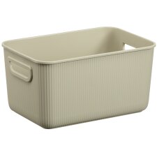 NHG Aufbewahrungsbox AKITA STORAGE S PP hellbeige