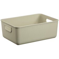 NHG Aufbewahrungsbox AKITA STORAGE M PP hellbeige