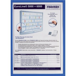 FRANKEN Magnet-Tasche FRAME IT X-tra!Line DIN A5 blau
