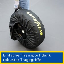GOODYEAR Reifentaschen-Set 4-teilig schwarz