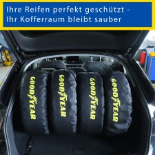 GOODYEAR Reifentaschen-Set 4-teilig schwarz