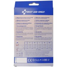 FIRST AID ONLY Kompressions-Strumpfhose M schwarz