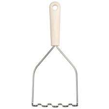 GastroMax Kartoffelstampfer BIO 280 mm Edelstahl/creme
