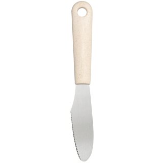 GastroMax Buttermesser BIO Länge: 220 mm Edelstahl/creme