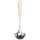 GastroMax Suppenkelle BIO Länge: 310 mm Edelstahl/creme