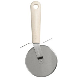 GastroMax Pizzaschneider BIO Länge: 220 mm Edelstahl/creme