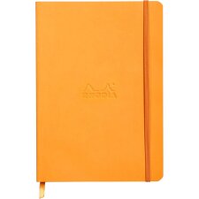 RHODIA Notizbuch RHODIARAMA DIN A5 kariert orange 80 Blatt