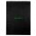 RHODIA Spiralnotizblock GREENPAD DIN A4+ liniert schwarz 80 Blatt