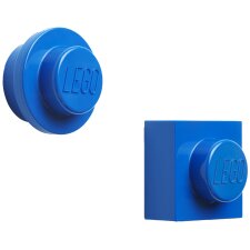 LEGO Haftmagnet-Set 2-teilig blau